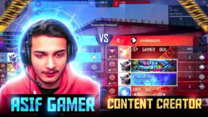 Asif Gamer Vs Content Creator 🥵 #8 | Must Watch - Garena free fire