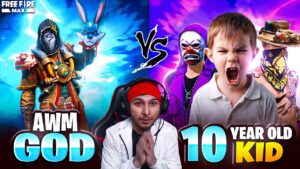 B2k or Messi ? 👿 1 vs 5 ⚔️ Dangerous Kids 🥵- Garena Free Fire