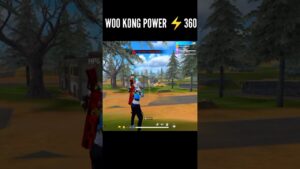 BADAASHA OH BADAASHA WOO KONG POWER 💪⚡ - GARENA FREE FIRE MAX #shorts #freefire #ff #badshah #viral