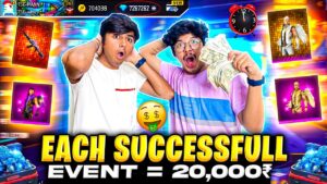 Challenging TsgRonish To Do Hardest⛑️Event And Win 20000₹💰Toughest Challenge Ever - Garena Free Fire