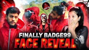 Finally Badge99 Face Reveal🤩|| We have Seen Badge99🙈Garena Free Fire