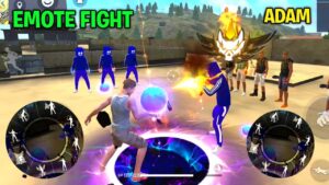Free Fire Emote Fight On Factory Roof 👿 Adam Vs Blue Marshmello 😱 Y GAMING 🔥 Garena Free Fire