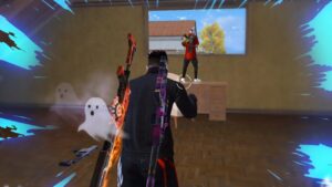 GHOST WITH DEAD EMOTE PRANK 😂 DON'T MISS THE END - GARENA FREE FIRE