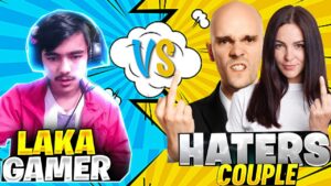 HATER GF BF CHALLENGE ME FOR 1 VS 2😱- GARENA FREE FIRE