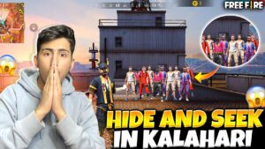 Hide And Seek In Kalahari🤣😂49 Adam Vs Attack On Titan - Garena Free Fire