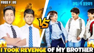 I Took My 7 Years Old Brother Revenge His School Friends   Garena Free Fire