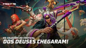 NOVOS CONJUNTOS, ARMAS E ITENS NO FESTIVAL DOS DEUSES | Garena Free Fire