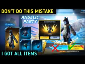 New Angelic Party Event | Free Fire New Event Today | Garena Free Fire