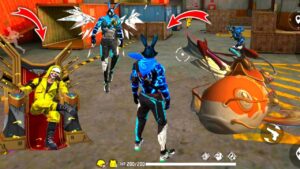 New Black bunny Bundle 👿 No Internet Prank 🚫 But Enemy Show Me New & Rare Emote 😱 Garena Free Fire 🔥