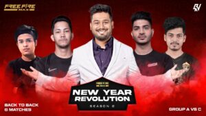 New Year's Revolution | Group A vs C #gyangaming  #rockyrdx #iplive