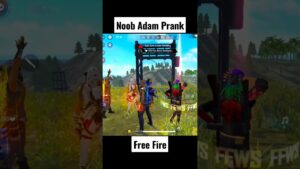 Noob Adam Prank Against Grandmaster Player - Garena Free Fire #shorts