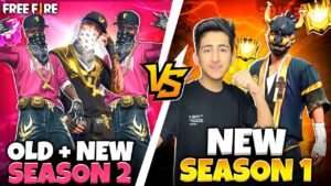 Old + New Season 2 Vs New Season 1🤣😨Who Is Bast - Garena Free Fire