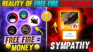 REALITY OF FREE FIRE YOUTUBERS 😱 Garena Free Fire