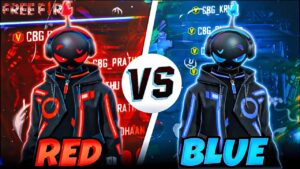 Rad Vs Blue Colours Battle In Free fire😨🤣 - Garena Free Fire