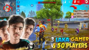 SEASON 1 PRO LOBBY WITH 3 LAKA GAMER BR RANKED😱- GARENA FREE FIRE
