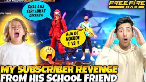 Taking My Subscriber😡😱Revenge In 1 Vs 4 Clash Squad - Garena Free Fire