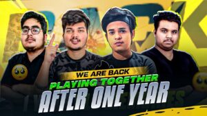 WE ARE BACK? PLAYING TOGETHER AFTER ONE YEAR 🥺 || Garena Free Fire