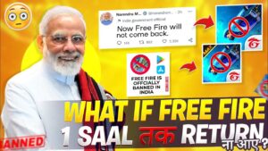 What If I Say Free Fire 1 Saal Tk Return Nahi Aaye? || Garena Free Fire