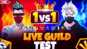 🔥1 VS 1🔥  GUILD TEST |  GUILD FEST LIVE | Garena Free Fire | Jagu Live Custom