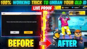 100% WORKING TRICK TO UNBAN YOUR OLD ID😲 || GARENA FREE FIRE