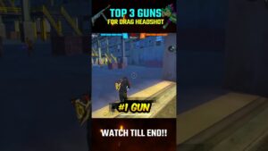 🔥3 Secret Guns for Drag Headshot🤯 in Garena Freefire #shorts #freefire | PRI GAMING