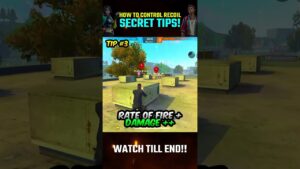 🤯3 Secret Tips to Control Recoil in Garena Freefire🤯 #shorts #short | PRI GAMING