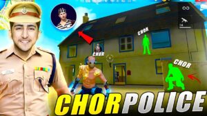 49 Chor Adam Vs 1 Police Sunny🤣😱Chord Police - Garena Free Fire