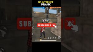 Cs Rank No Internet Prank 😱😂 - Garena Free Fire || #shorts #akgamer8077 #shortsfeed