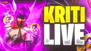 FREE FIRE LIVE GAMEPLAY WITH 💖KRITI LIVE💖  TEAMCODE  !🔥 #nonstopgaming #garenafreefire  #kritilive
