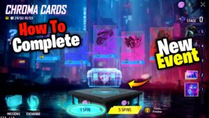 FREE FIRE NEW CHROMA CARDS EVENT - FREE FIRE NEW EVENT !! TECHNO BANDA