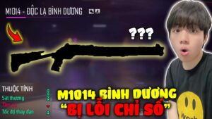 FREE FIRE | SUPI BẤT NGỜ ĐƯỢC GARENA TẶNG SKIN M1014 HUYỀN THOẠI "BỊ LỖI CHỈ SỐ" ĐỘC LẠ BÌNH DƯƠNG