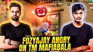 Fozyajay Angry On Tm Mafiabala😲😲!! Garena Free Fire