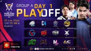 Free Fire Thailand Championship 2023 : Play-off Group A D1