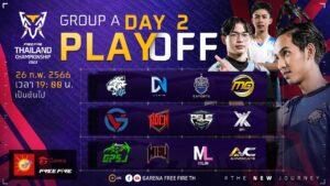 Free Fire Thailand Championship 2023 : Play-off Group A D2