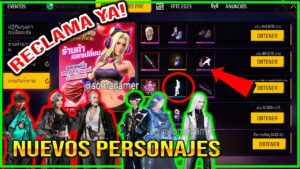 🎁 GARENA LANZA NUEVOS PERSONAJES Y NUEVAS RECOMPENSA SAN VALENTIN CARNAVAL FREE FIRE 2023