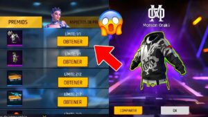 GARENA REGALA NUEVA SUDADERA VIDA NOCTURNA 🎁 MARCA MONSÓN ORAKII EN FREE FIRE / EVENTO DANTE VS NERO