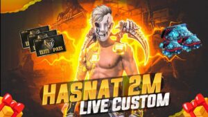 Garena Free Fire Live Custom Giveaway | Hasnat 2M Is Live Now