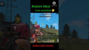 Garena Free Fire MAX 👹 Live Romeo Gamer in my game 🥰🥰 #shorts #freefire #gaming #viral