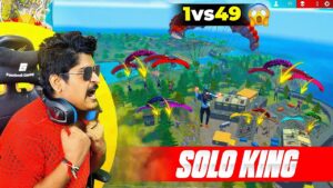 GrandMaster 1 VS 49 K Kiya Dekho Jara | Garena Free Fire MAX