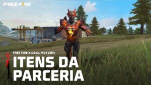 ITENS DA NOVA COLABORAÇÃO FREE FIRE X DMC | Garena Free Fire