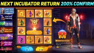 Indonesia Server Next Incubator Return Confirm 😍 || Garena Free Fire