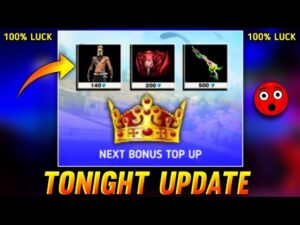 Indonesia Server Tonight Update 😍 New Top Up Event 🥳 || Garena Free Fire