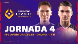 ¡Jornada 4 de la #FreeFireLeague 2023! 😱 | Grupos A y B - Apertura