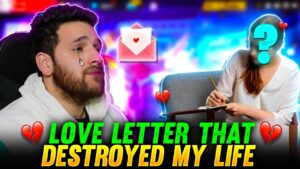 LOVE LETTER THAT DESTROYED MY LIFE 🤣😄 FUNNY STORY - Garena Free Fire
