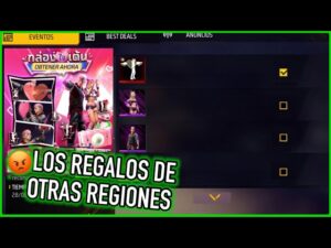Los Regalitos Que Garena Manda a Free Fire Latam 🎁 VS Los Regalitos Que Manda a Otras Regiones 🤨