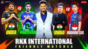RNX International IND vs PAK vs ID  - Garena Free Fire #gyangaming #rockyandrdx #ipl