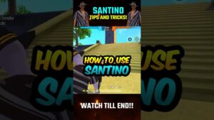 🤫Secret trick to Use Santino🤯 in Garena Freefire #shorts #freefire | PRI GAMING