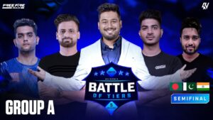 Semi Finals 1 Battle of Tiers S5 IND,PAK,NEP & BAN - Garena Free Fire #gyangaming #rockyandrdx #ipl