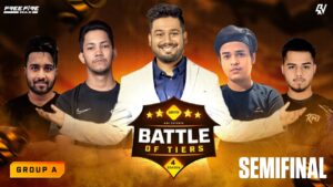 Semi Finals |Battle of Tiers S3  - Garena Free Fire #gyangaming #rockyandrdx #ipl