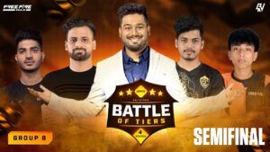 Semi Finals |Battle of Tiers S4  - Garena Free Fire #gyangaming #rockyandrdx #ipl